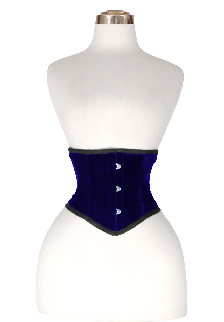 UnderBust Blue Corset